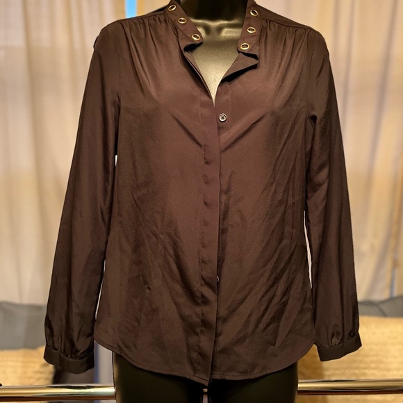 Michel Kors black blouse - Picture 2 of 6